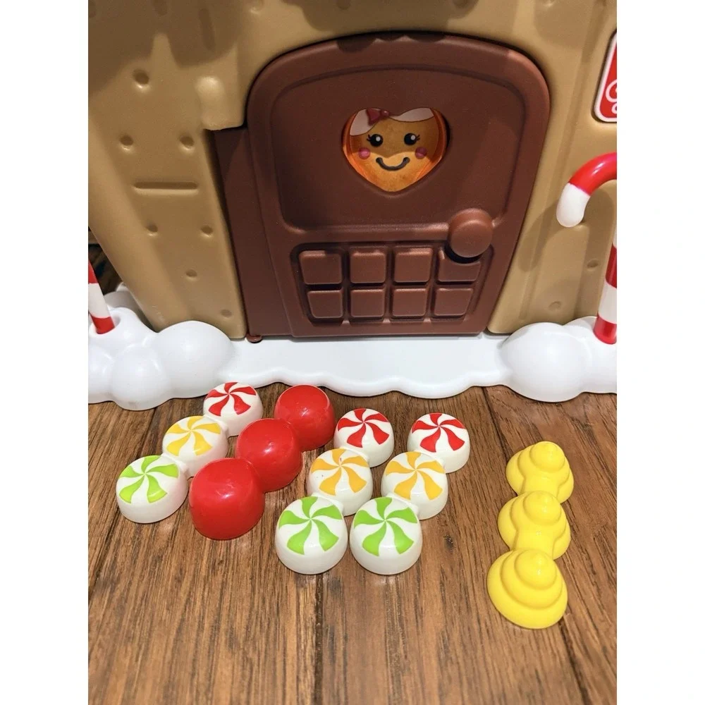 Step 2 My First Gingerbread House Interactive‎ Toy Christmas -COMPLETE, TESTED